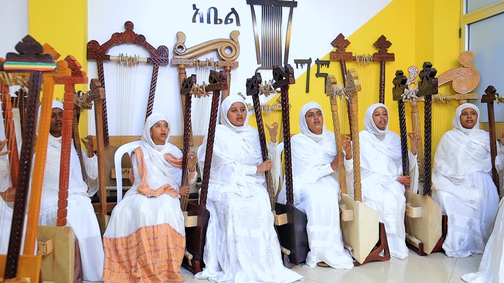 Begena class at Abel Begena center